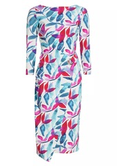 Chiara Boni La Petite Robe Zelie Floral Wrap Dress