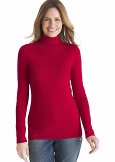 Chico's Women’s Coolmax Pullover Turtleneck Sweater with Moisture Wick Technology  0/ - XS (00)