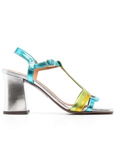 Chie Mihara metallic open-toe 90mm sandals