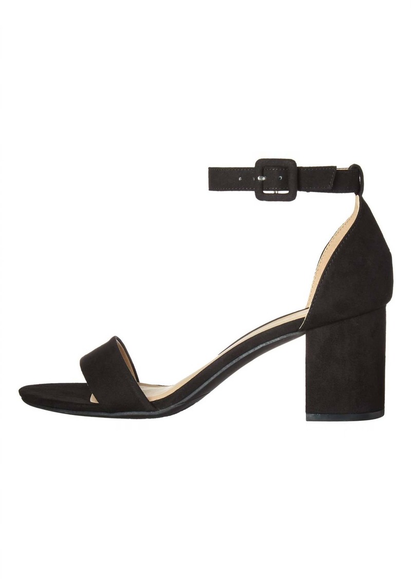 Chinese Laundry All In Super Suede Heel In Black