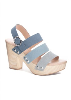 Chinese Laundry Cher Fenny Platform Sandal In Blue Multi