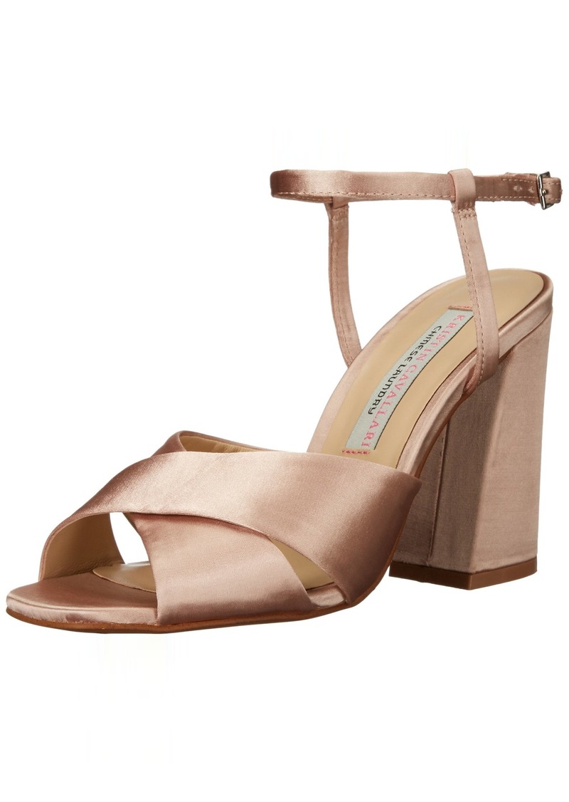 Chinese Laundry Kristin Cavallari Women's Low Light Dress Sandal  M US nude satin