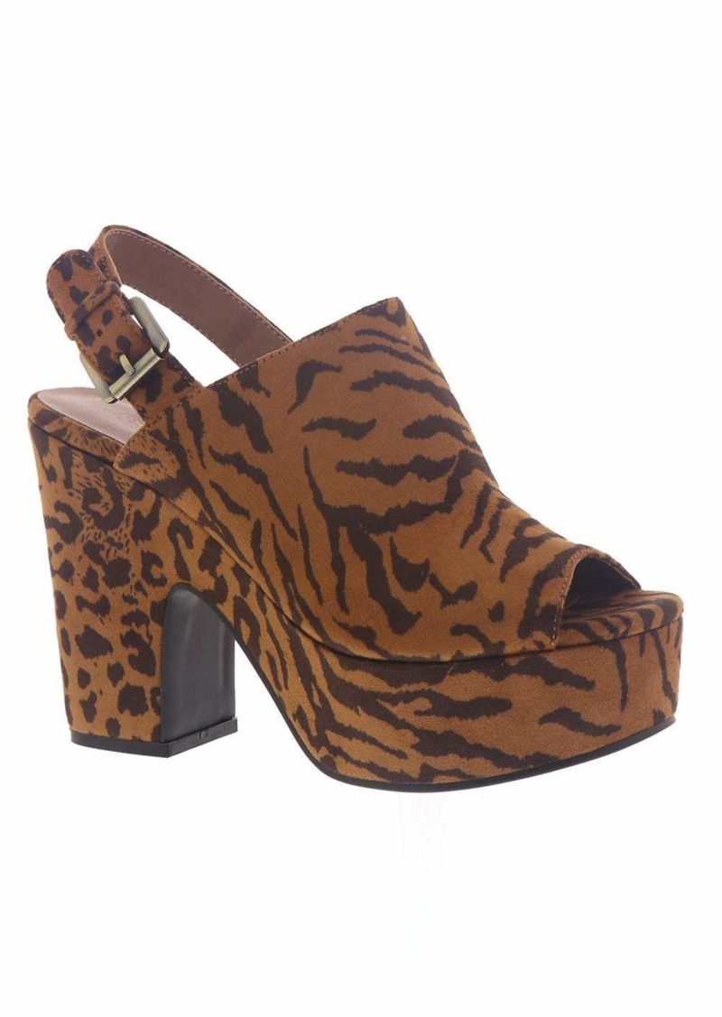 Chinese Laundry Women's Bella Tiger Leopard Platform