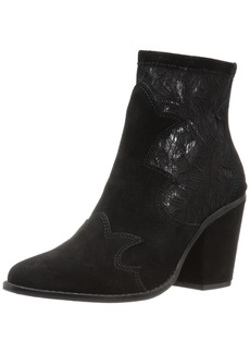 Chinese Laundry Women's Sharp Boot  M US black lace-suede