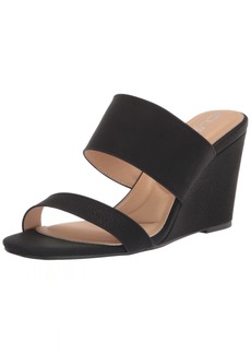 CL by Chinese Laundry Women's Fanciful Nubuck Wedge Sandal