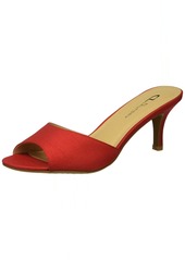 CL by Chinese Laundry Women's Jasper Pump red Organza  M US