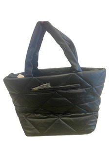 Chinese Laundry Large Quilted Nappa Tote Bag In Black