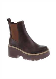 Chinese Laundry Rabbit Smooth Platform Boots In Brown