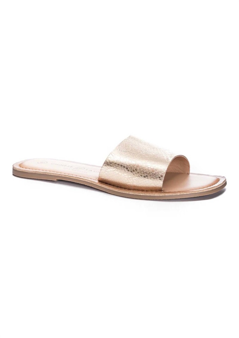 Chinese Laundry Regina Sandal In Gold