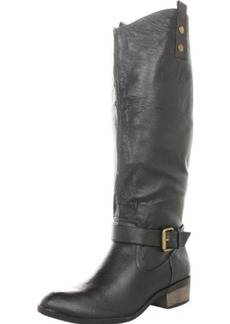 Chinese Laundry Roger That Womens Leather Round Toe Knee-High Boots