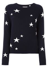 Chinti and Parker cashmere star intarsia sweater