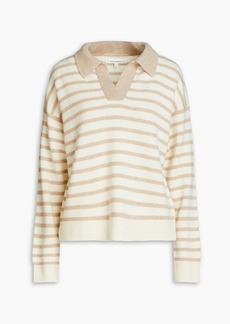 Chinti and Parker - Breton striped wool and cashmere-blend sweater - Neutral - L
