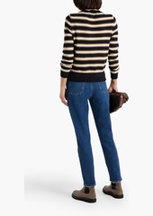Chinti and Parker - Jalisco striped cotton sweater - Blue - L