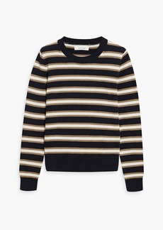 Chinti and Parker - Jalisco striped cotton sweater - Blue - L