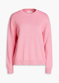 Chinti and Parker - Leonora wrap-effect cotton sweater - Pink - XS
