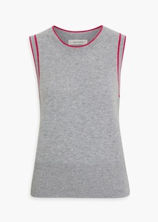 Chinti and Parker - Merino wool and cashmere-blend tank - Gray - M