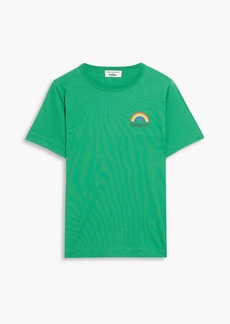 Chinti and Parker - Printed cotton-jersey T-shirt - Green - XS