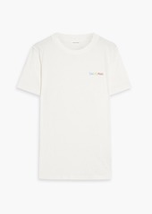 Chinti and Parker - Printed cotton-jersey t-shirt - White - M