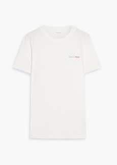 Chinti and Parker - Printed cotton-jersey t-shirt - White - XS