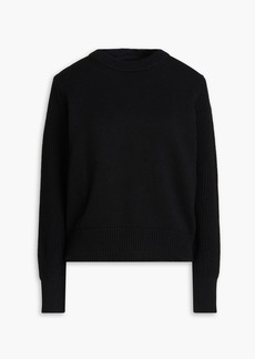 Chinti and Parker - Ribbed cotton sweater - Black - XS