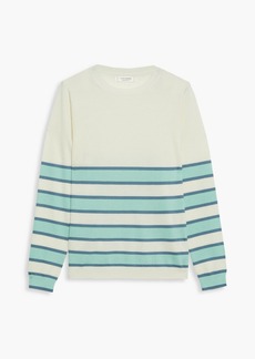 Chinti and Parker - Striped cashmere sweater - Green - S