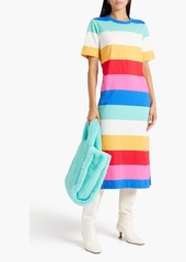 Chinti and Parker - Striped cotton-jersey midi dress - Multicolor - XS