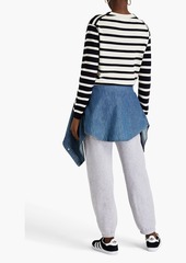 Chinti and Parker - Striped wool and cashmere-blend sweater - Blue - S