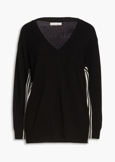 Chinti and Parker - Wool and cashmere-blend sweater - Black - L