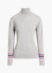 Chinti and Parker - Striped wool and cashmere-blend turtleneck sweater - White - XS
