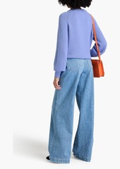 Chinti and Parker - Wool and cashmere-blend sweater - Blue - XS