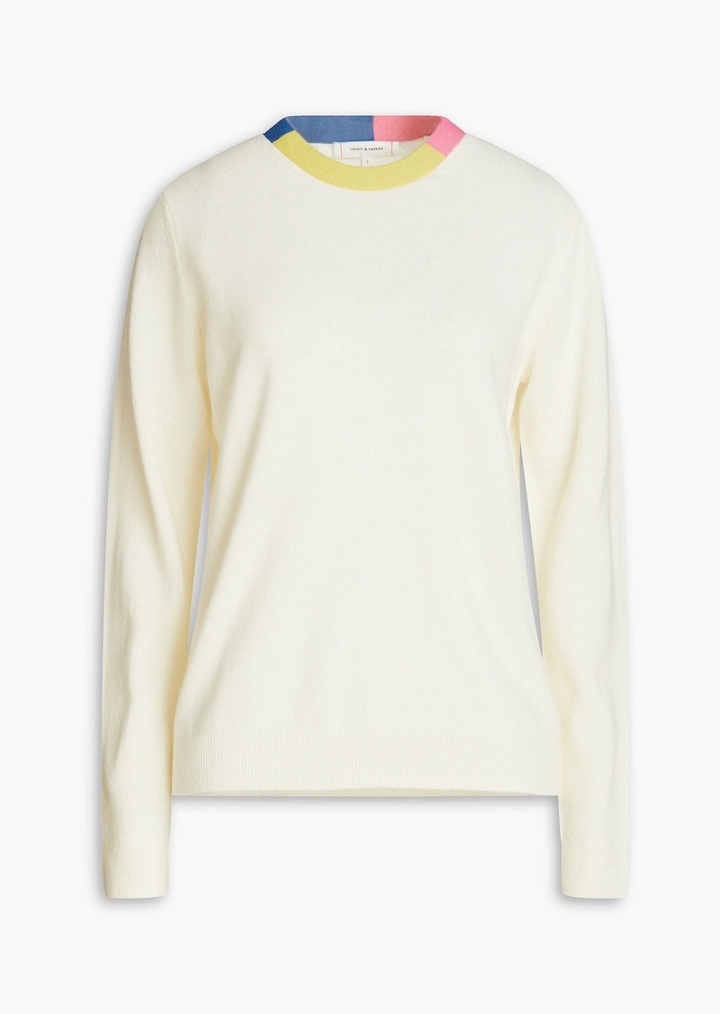 Chinti and Parker - Wool and cashmere-blend sweater - Neutral - L