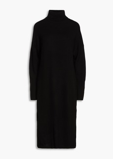 Chinti and Parker - Wool and cashmere-blend turtleneck dress - Black - XS