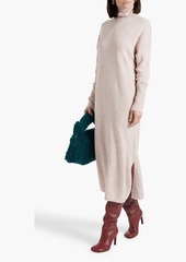 Chinti and Parker - Wool and cashmere-blend turtleneck midi dress - Neutral - S