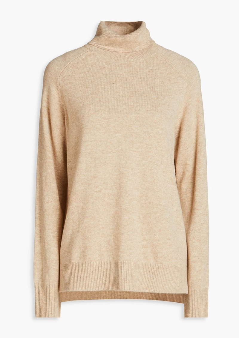 Chinti and Parker - Wool and cashmere-blend turtleneck sweater - Neutral - XS