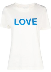 Chinti and Parker love print T-shirt