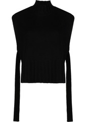 Chinti and Parker side-tie cashmere vest