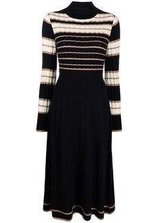 Chinti and Parker striped knitted dress