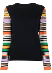 Chinti and Parker striped sleeves jumper