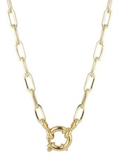 Chloé 14K Yellow Gold Vermeil Link Chain Necklace/18"