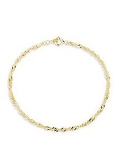 Chloé 18K Gold Vermeil Singapore Chain Bracelet