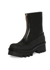 Chloé 40mm Raina Leather Zip Boots