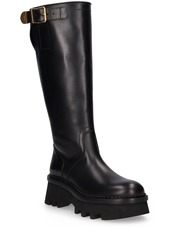 Chloé 50mm Owena Leather Tall Boots