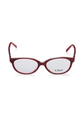 Chloé 53MM Oval Optical Glasses