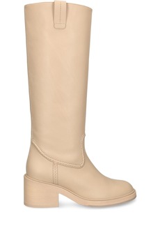 Chloé 60mm Mallo Leather Tall Boots