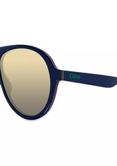 Chloé 61MM Pilot Sunglasses