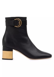 Chloé Alize 65MM Leather Ankle Boots