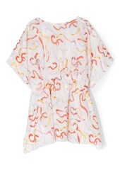 Chloé all-over graphic-print dress