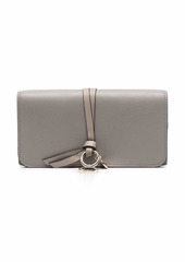 Chloé Alphabet textured-leather wallet