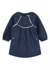 Chloé Baby Girl's & Little Girl's 2-Piece Denim Dress & Tights Set