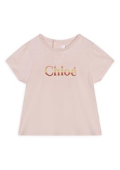 Chloé Baby Girl's &Little Girl's Logo Short-Sleeve T-Shirt
